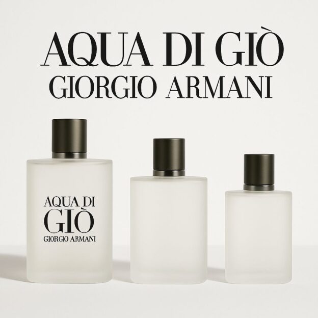 Aqua Di Gio Giorgio Armani Empty Bottle
